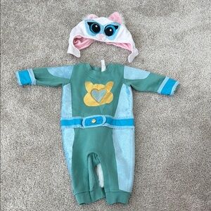 Custom Super Kitties Baby Costume with Hat